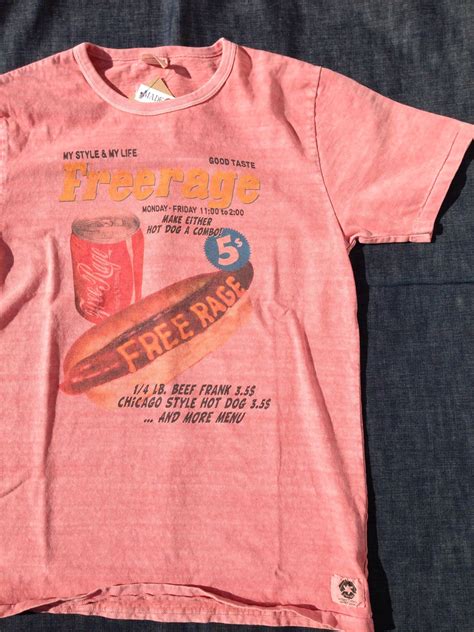 フリーレイジから半袖Tシャツのホットドッグが入荷しました。 214AC412 Chicago Style Hot Dog, Rage, Hot Dogs, Style Me, T Shirt ...