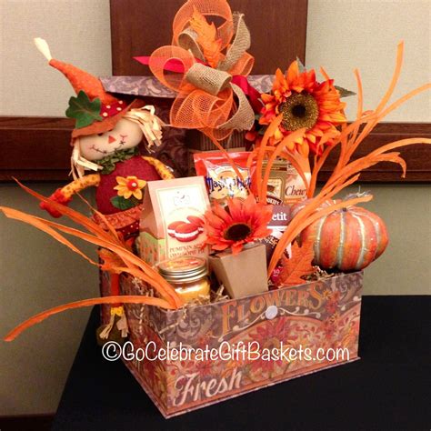 Fall Themed Gift Basket