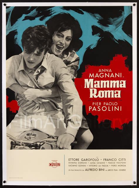 Mamma Roma Vintage Italian Movie Poster