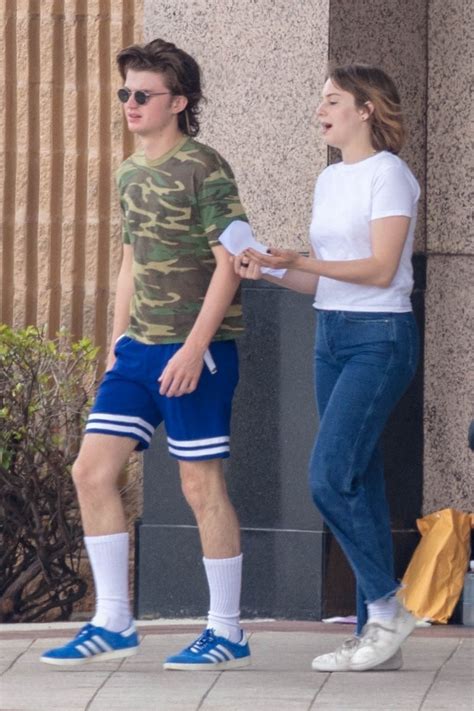 MAYA HAWKE and Joe Keery on the Set of Stranger Things in Duluth 05/18/2018 – HawtCelebs