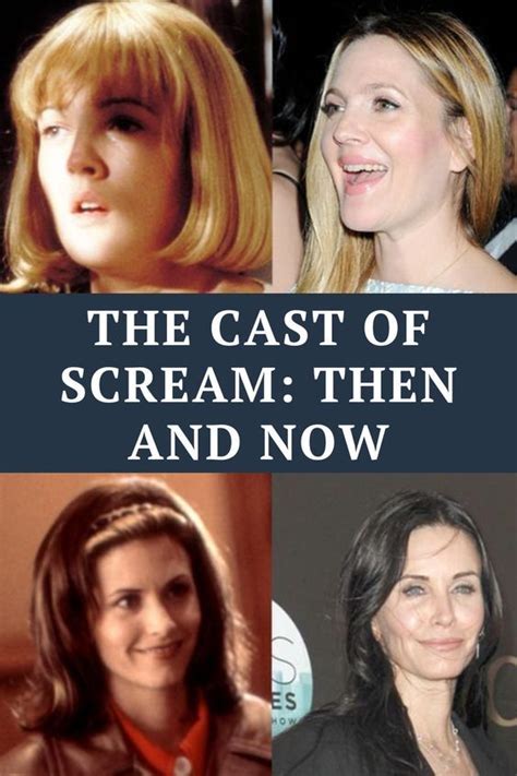 The cast of scream then and now – Artofit