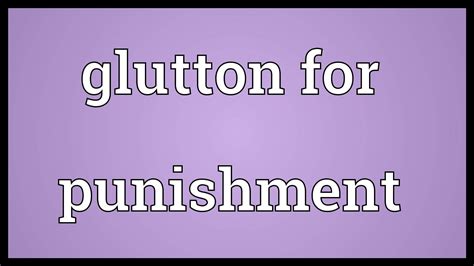 Are You A Glutton For Punishment? Ways To Stop | Betterhelp