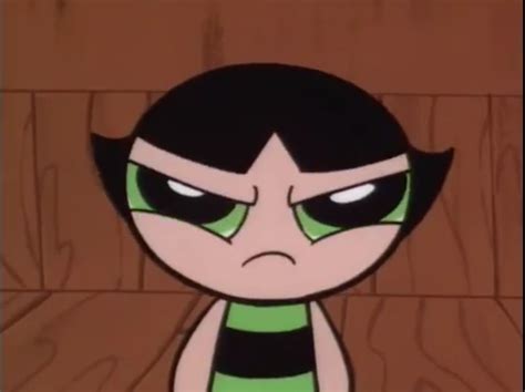 Angry Bubbles Buttercup Powerpuff Girls