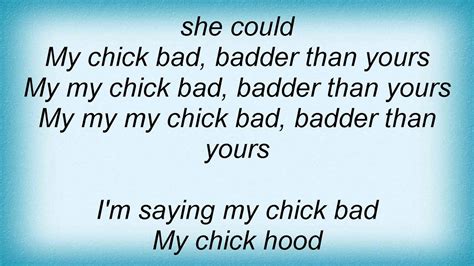 Ludacris - My Chick Bad Lyrics - YouTube