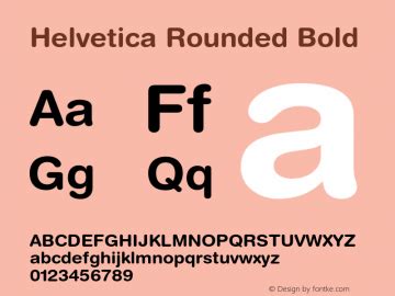 Helvetica Rounded Font Family|Helvetica Rounded-Sans-serif Typeface ...