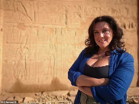 Bettany Hughes says she was 'terrified' in tunnels under the pyramids ...