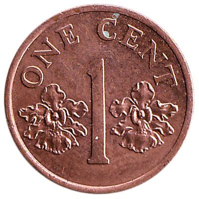 1 Cent coin Singapore (Second series) - Exchange yours for cash today