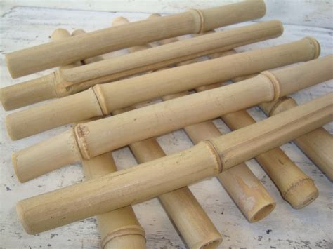 Bamboo Sticks 10 Bamboo for Crafts Wood for Crafts Green - Etsy