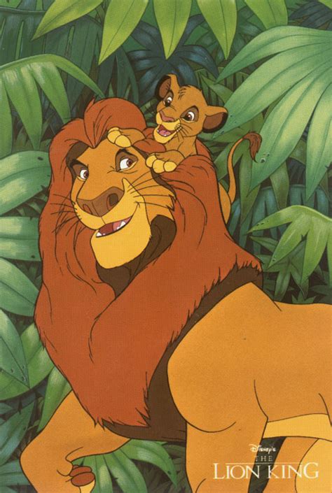 Mufasa and Simba - el rey león foto (34756086) - fanpop