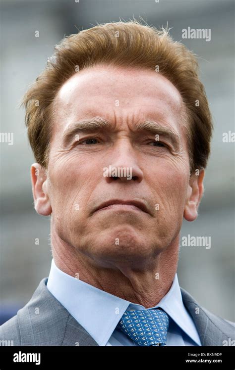 Governor Arnold Schwarzenegger Stock Photo - Alamy