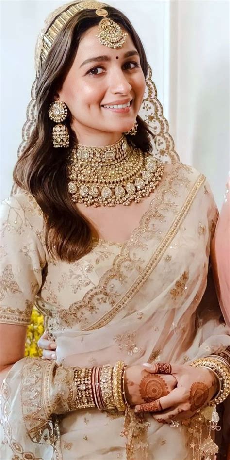 Alia Bhatt in Traditional Bridal Attire