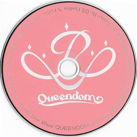 red velvet queendom girls version cd plate scan Next Wallpaper, Disco ...