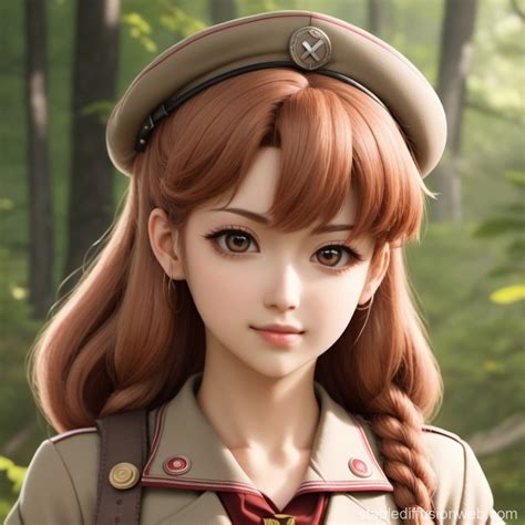 Monika's WW2 German-style Immersive Experience | Stable Diffusion Online