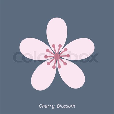 cherry blossom logo vector | Stock vector | Colourbox