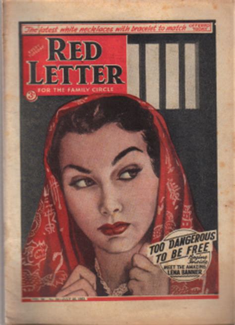 Tilleys Vintage Magazines : RED LETTER magazine, July 25 1953 issue for ...