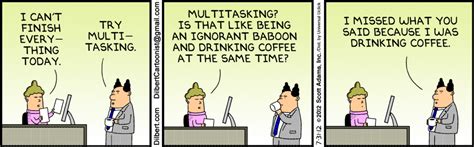 The Dilbert Strip for July 31, 2012 | Work cartoons, Office humour, Dilbert cartoon