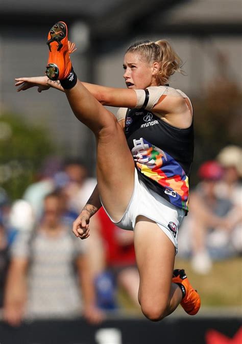 AFLW: Could Tayla Harris image be worked into new league logo? | The ...