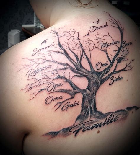 Family Tree Tattoo Ideas Arm