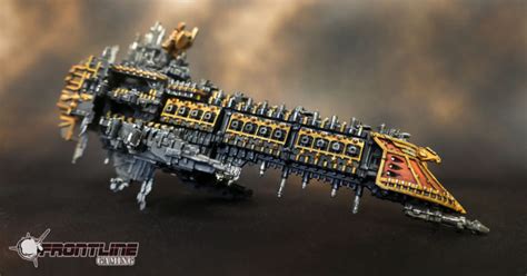 Completed Commission: Battlefleet Gothic Ship