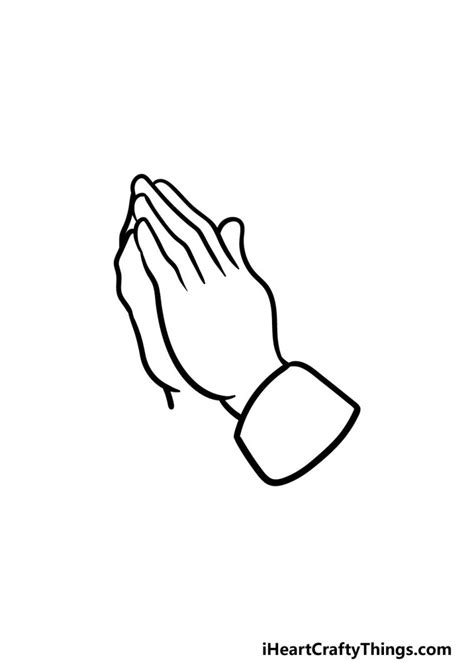 Praying Hands Drawing - How To Draw Praying Hands Step By Step