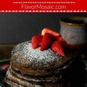 Chocolate Pancakes - Flavor Mosaic