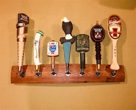 Wall Mounted Beer Tap Handle Display - Wall Design Ideas