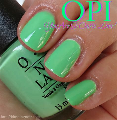 Neons by OPI Nail Polish Collection Swatches