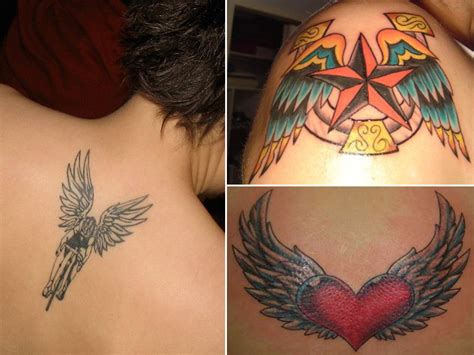 Aggregate more than 86 female wing tattoos - in.coedo.com.vn