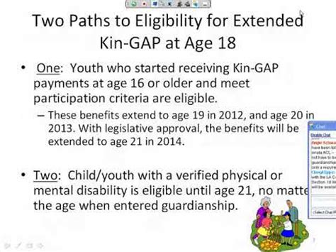 Fostering Connections After 18 AB12 Kin GAP All County Letter Overview Webinar - YouTube