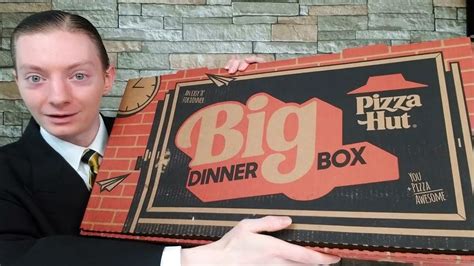 Is Pizza Hut's Big Dinner Box The BEST Meal Deal? - YouTube