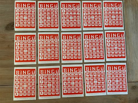 10 Vintage Bingo Cards Bingo Cards Bingo Cards Images - vrogue.co