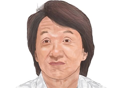 Jackie Chan Drawing by Blue Dragon on Dribbble