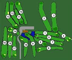 Dos Lagos Golf Club - Layout Map | Course Database