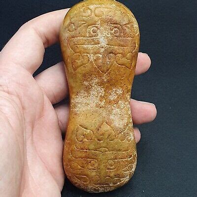 Antique Chinese Song Dynasty Calligraphy Stone carved yellow Jade Stone | eBay