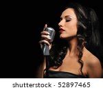 Woman Singing Along Free Stock Photo - Public Domain Pictures