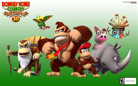 Donkey Kong Country Returns 3D - Cranky Kong Adventure Wallpaper HD