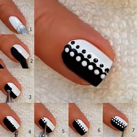 Incredible Easy Nail Designs To Do At Home Step By Step Ideas - fsabd42