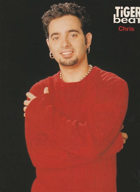 Chris Kirkpatrick Nsync teen magazine pinup red shirt Better Place new ...