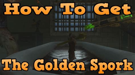 "Mob Of The Dead" How To Build The Golden Spork (Melee Weapon) ("Black ...