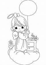 Free & Easy To Print Precious Moments Coloring Pages  Tulamama sketch template