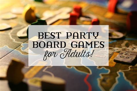 Best Party Board Games for Adults - HobbyLark