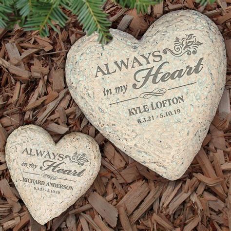 custom memorial garden stones - Elana Choi