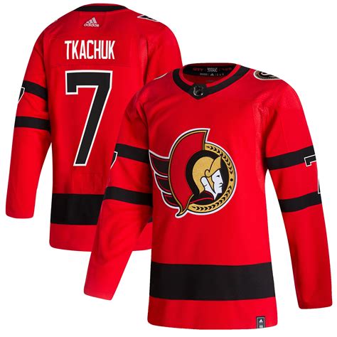 Men's Ottawa Senators Brady Tkachuk adidas Red 2020/21 - Reverse Retro ...