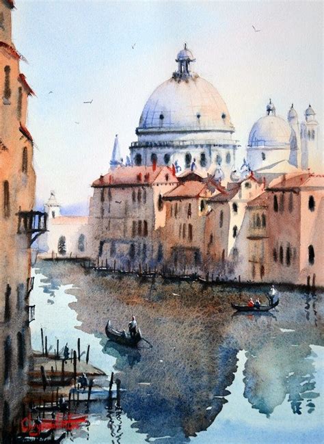 Venice Watercolor Paintings | Chrysovalantou Mavroudis Watercolour Artist | Watercolor ...