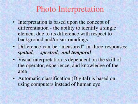 PPT - Photo Interpretation (Visual) PowerPoint Presentation, free ...