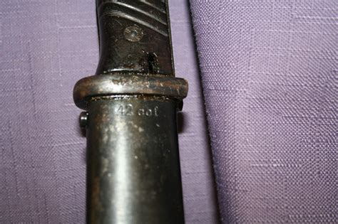 Help with various K98 bayonet markings?