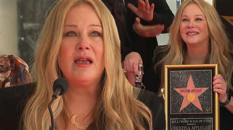Watch Christina Applegate’s Emotional Walk of Fame Speech – Celeb Hype News