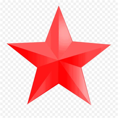 Red Star Png 19 - Red Star Transparent Background Emoji,Red Star Emoji - free transparent emoji ...