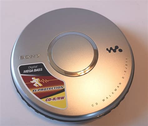 Sony D-EJ011 Portable CD Player Walkman Discman Tested and Working | eBay