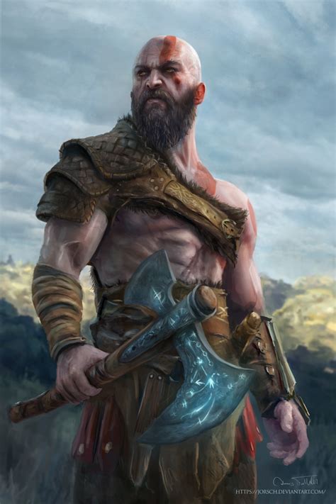 God of War - Kratos by Jorsch on DeviantArt